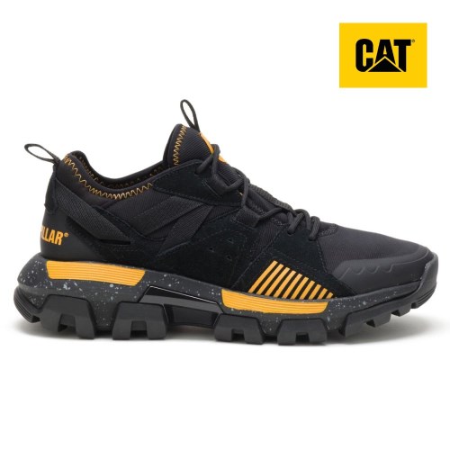 Caterpillar Raider Sport Schoenen Dames Zwart/Geel (MTHD.NL)